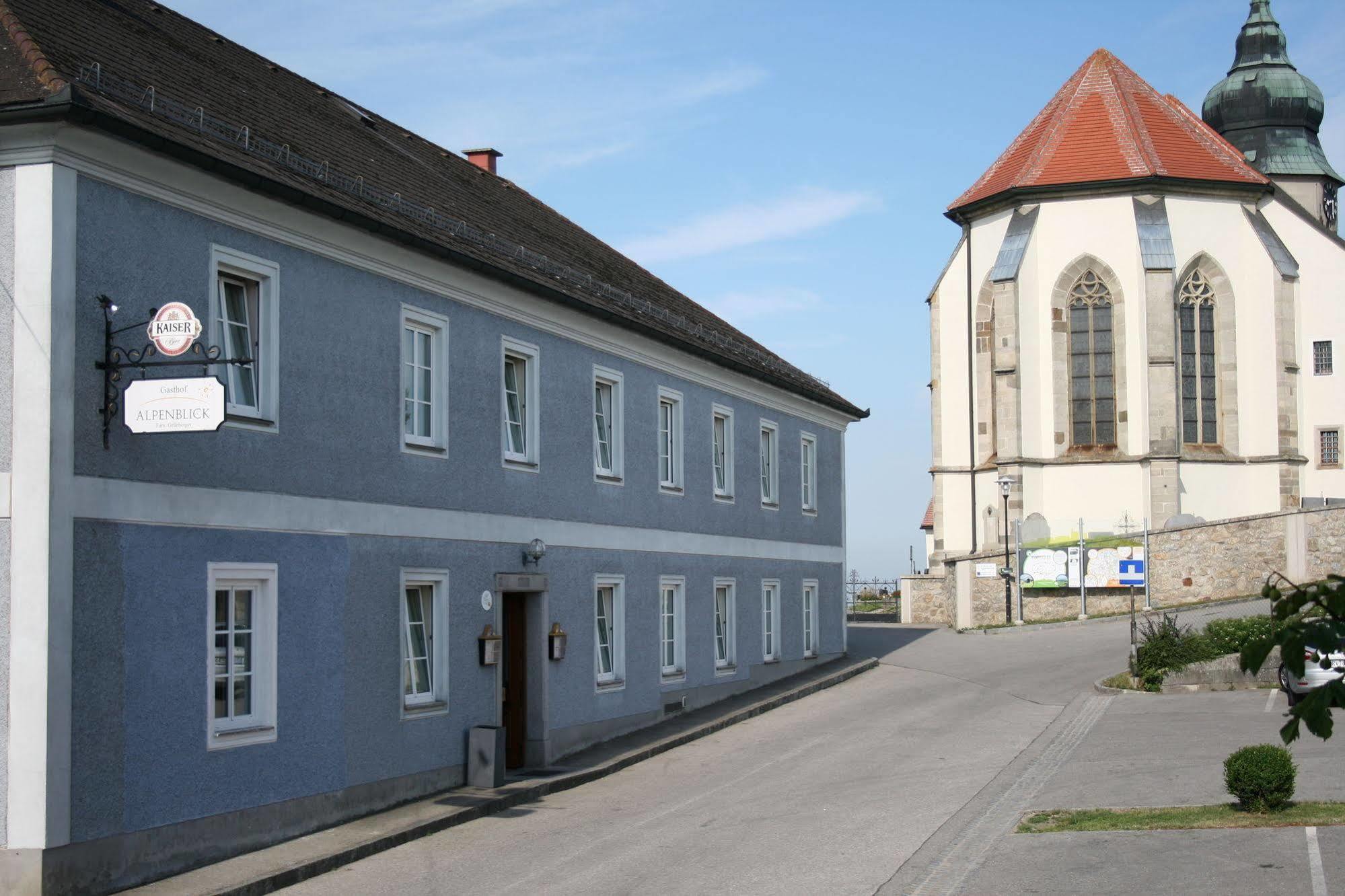 Gasthof Alpenblick Amstetten Esterno foto